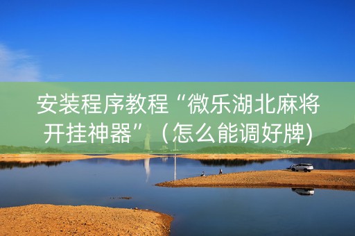 安装程序教程“微乐湖北麻将开挂神器”（怎么能调好牌)