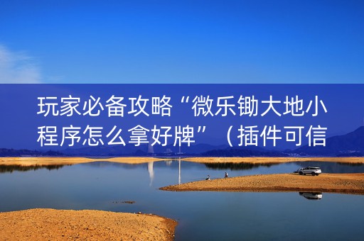 玩家必备攻略“微乐锄大地小程序怎么拿好牌”（插件可信吗)