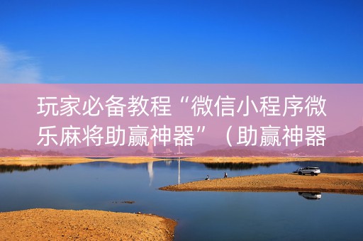 玩家必备教程“微信小程序微乐麻将助赢神器”（助赢神器)