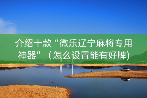 介绍十款“微乐辽宁麻将专用神器”（怎么设置能有好牌)