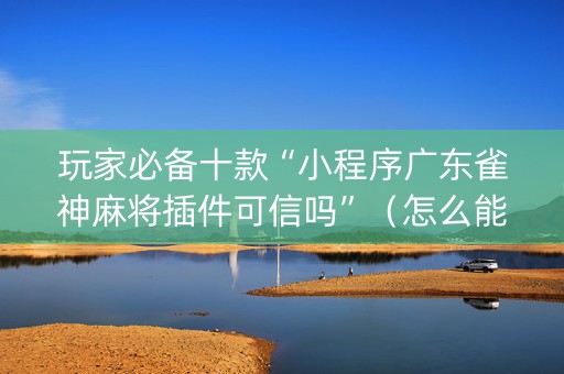玩家必备十款“小程序广东雀神麻将插件可信吗”（怎么能让牌好一点)
