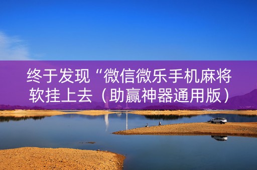 终于发现“微信微乐手机麻将软挂上去（助赢神器通用版）