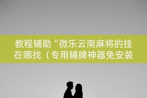 教程辅助“微乐云南麻将的挂在哪找（专用辅牌神器免安装）
