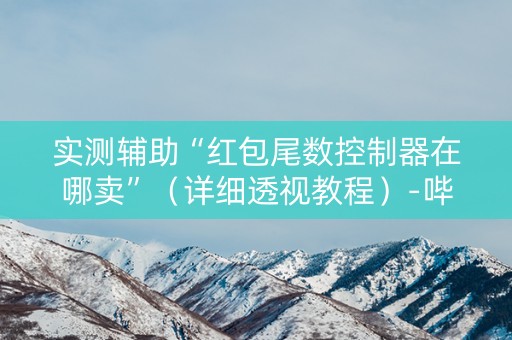 实测辅助“红包尾数控制器在哪卖”（详细透视教程）-哔哩哔哩
