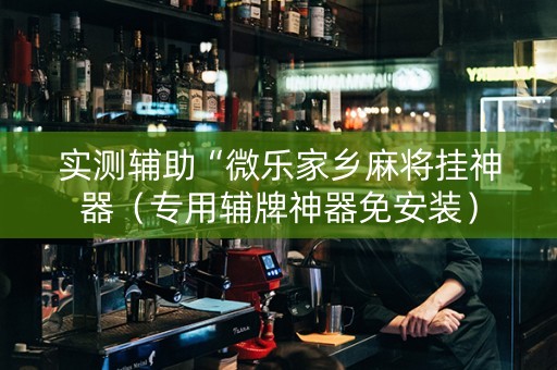 实测辅助“微乐家乡麻将挂神器（专用辅牌神器免安装）
