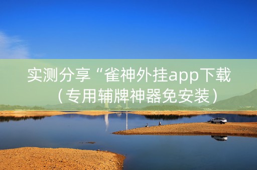 实测分享“雀神外挂app下载（专用辅牌神器免安装）