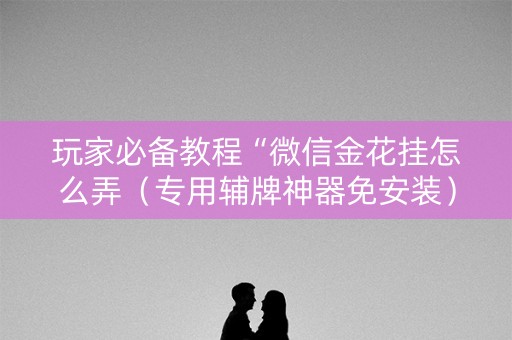 玩家必备教程“微信金花挂怎么弄（专用辅牌神器免安装）