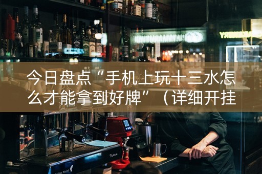 今日盘点“手机上玩十三水怎么才能拿到好牌”（详细开挂教程）-哔哩哔哩