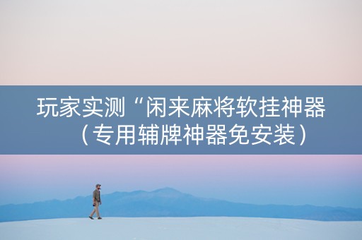 玩家实测“闲来麻将软挂神器（专用辅牌神器免安装）