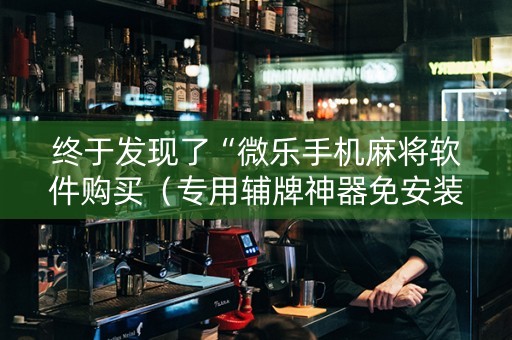 终于发现了“微乐手机麻将软件购买（专用辅牌神器免安装）
