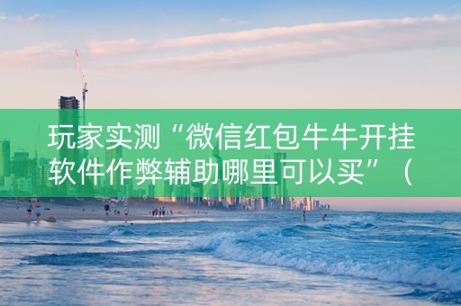 玩家实测“微信红包牛牛开挂软件作弊辅助哪里可以买”（详细透视教程）-哔哩哔哩