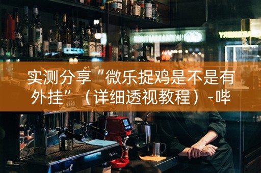 实测分享“微乐捉鸡是不是有外挂”（详细透视教程）-哔哩哔哩