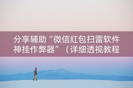 分享辅助“微信红包扫雷软件神挂作弊器”（详细透视教程）-哔哩哔哩