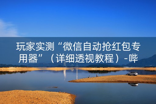 玩家实测“微信自动抢红包专用器”（详细透视教程）-哔哩哔哩