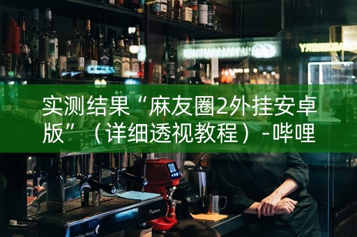 实测结果“麻友圈2外挂安卓版”（详细透视教程）-哔哩哔哩