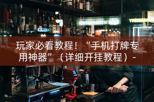 玩家必看教程！“手机打牌专用神器”（详细开挂教程）-哔哩哔哩