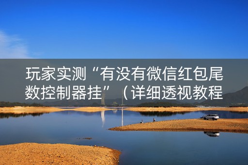 玩家实测“有没有微信红包尾数控制器挂”（详细透视教程）-哔哩哔哩