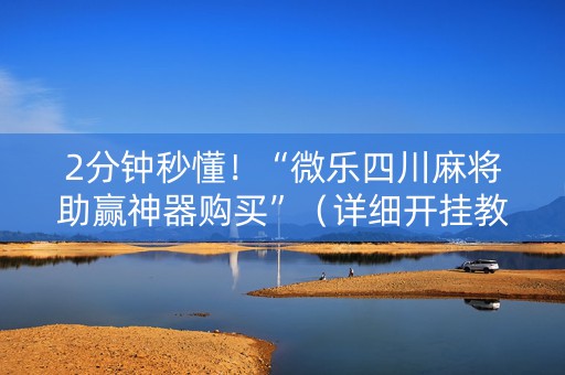 2分钟秒懂！“微乐四川麻将助赢神器购买”（详细开挂教程）-哔哩哔哩