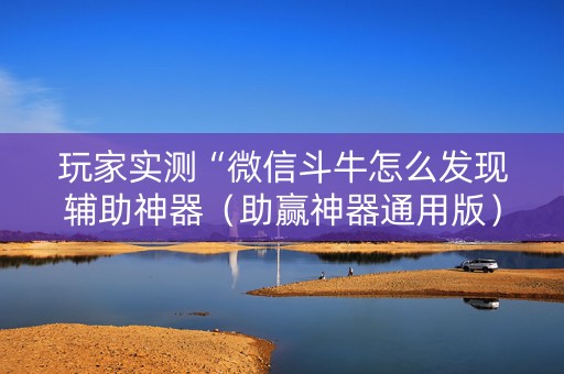 玩家实测“微信斗牛怎么发现辅助神器（助赢神器通用版）