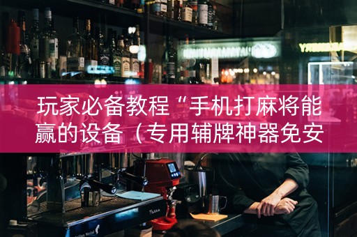 玩家必备教程“手机打麻将能赢的设备（专用辅牌神器免安装）