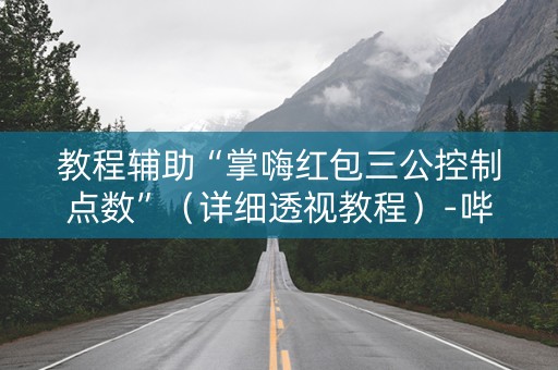 教程辅助“掌嗨红包三公控制点数”（详细透视教程）-哔哩哔哩
