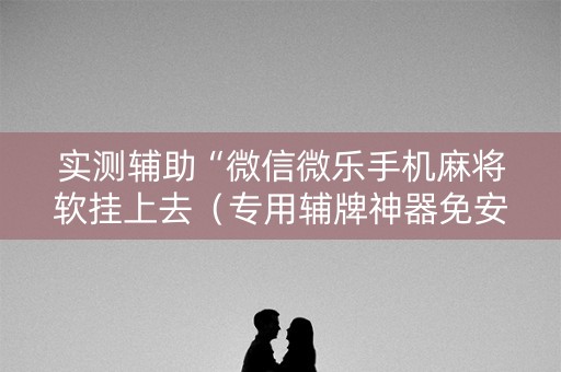 实测辅助“微信微乐手机麻将软挂上去（专用辅牌神器免安装）
