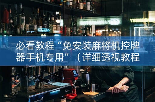 必看教程“免安装麻将机控牌器手机专用”（详细透视教程）-哔哩哔哩