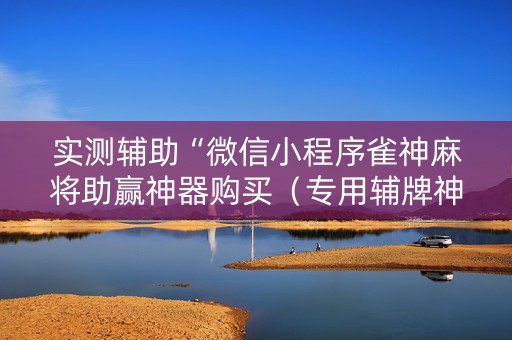 实测辅助“微信小程序雀神麻将助赢神器购买（专用辅牌神器免安装）