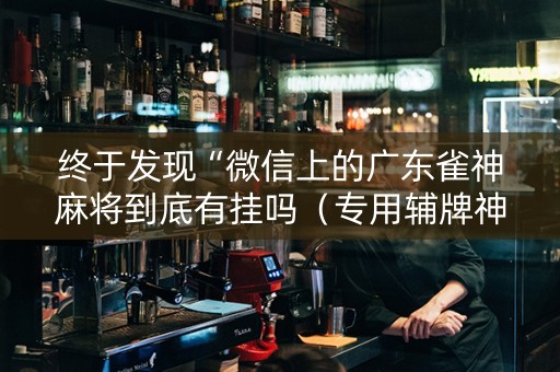 终于发现“微信上的广东雀神麻将到底有挂吗（专用辅牌神器免安装）