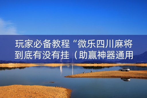 玩家必备教程“微乐四川麻将到底有没有挂（助赢神器通用版）
