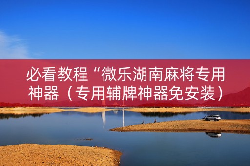 必看教程“微乐湖南麻将专用神器（专用辅牌神器免安装）