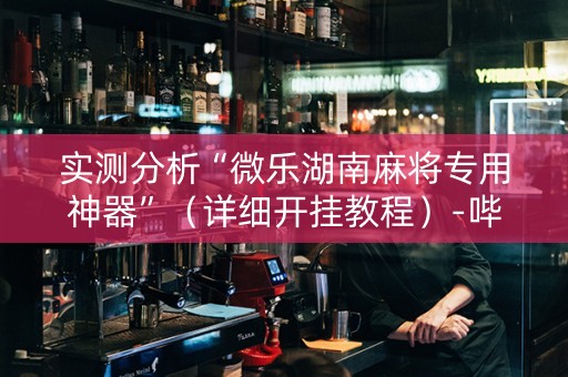 实测分析“微乐湖南麻将专用神器”（详细开挂教程）-哔哩哔哩