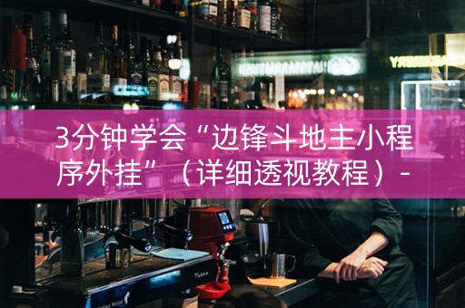 3分钟学会“边锋斗地主小程序外挂”（详细透视教程）-哔哩哔哩