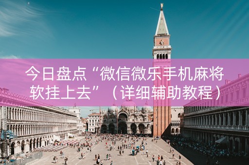 今日盘点“微信微乐手机麻将软挂上去”（详细辅助教程）-哔哩哔哩