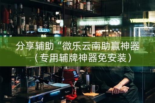 分享辅助“微乐云南助赢神器（专用辅牌神器免安装）