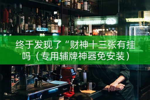 终于发现了“财神十三张有挂吗（专用辅牌神器免安装）