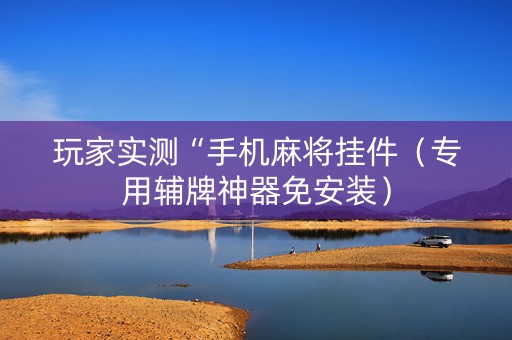 玩家实测“手机麻将挂件（专用辅牌神器免安装）