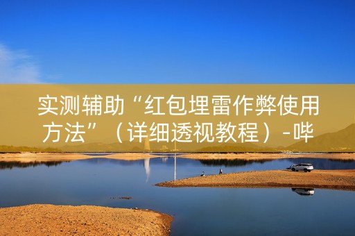 实测辅助“红包埋雷作弊使用方法”（详细透视教程）-哔哩哔哩