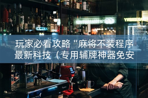 玩家必看攻略“麻将不装程序最新科技（专用辅牌神器免安装）