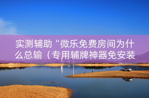 实测辅助“微乐免费房间为什么总输（专用辅牌神器免安装）