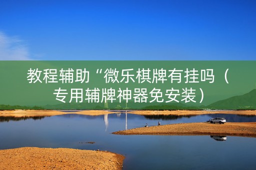 教程辅助“微乐棋牌有挂吗（专用辅牌神器免安装）