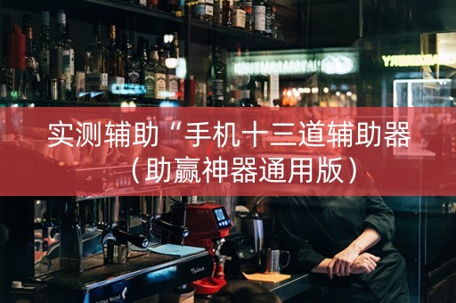 实测辅助“手机十三道辅助器（助赢神器通用版）