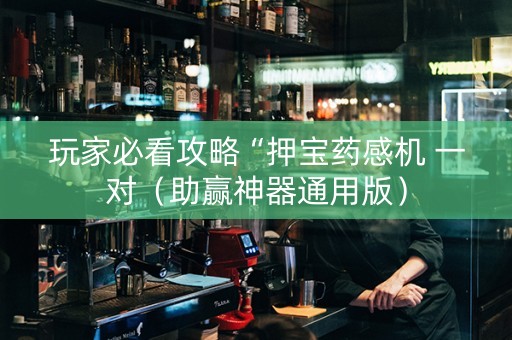 玩家必看攻略“押宝药感机 一对（助赢神器通用版）