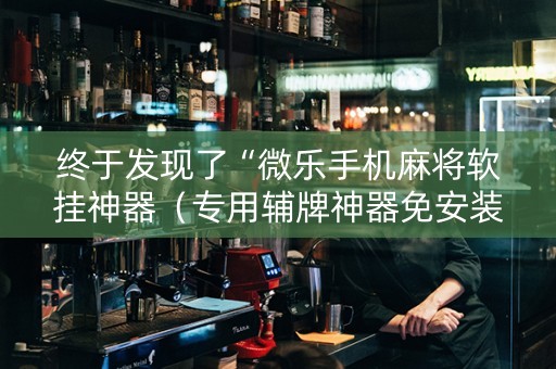 终于发现了“微乐手机麻将软挂神器（专用辅牌神器免安装）