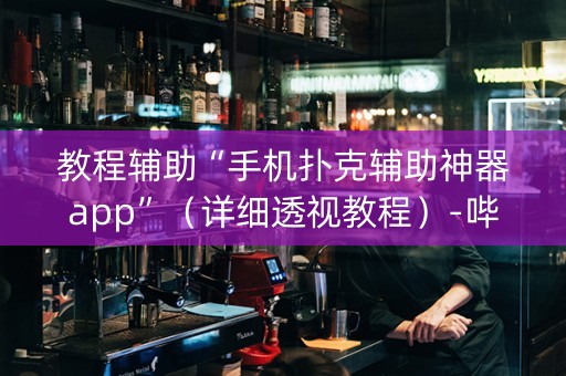 教程辅助“手机扑克辅助神器app”（详细透视教程）-哔哩哔哩