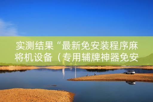 实测结果“最新免安装程序麻将机设备（专用辅牌神器免安装）