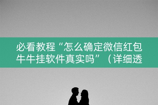 必看教程“怎么确定微信红包牛牛挂软件真实吗”（详细透视教程）-哔哩哔哩