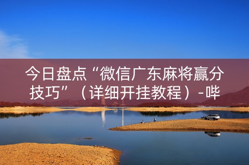 今日盘点“微信广东麻将赢分技巧”（详细开挂教程）-哔哩哔哩