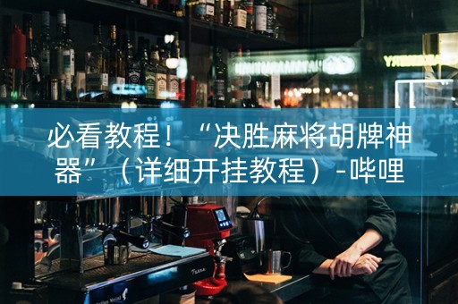 必看教程！“决胜麻将胡牌神器”（详细开挂教程）-哔哩哔哩