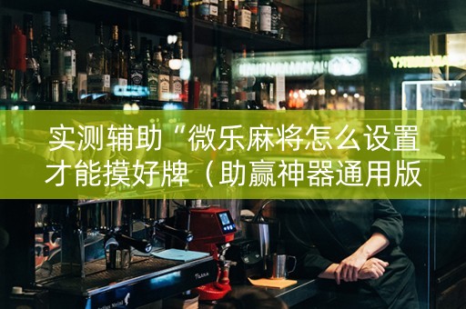 实测辅助“微乐麻将怎么设置才能摸好牌（助赢神器通用版）